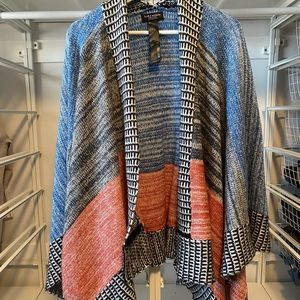 Zara knit poncho